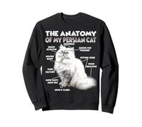 Persian Cat T | Cat Cat Holder for House Tiger Persian Sweatshirt