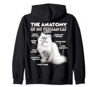 Persian Cat T | Cat Cat Holder for House Tiger Persian Zip Hoodie