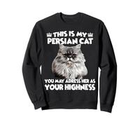 Persian cat T | Cat holder for house tiger Persian cat Sweatshirt