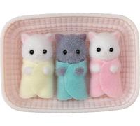 Persian Cat Triplets Dolls Playset, Collectable 4-Piece Figures