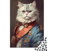 Persian Cat Unrealistic Jigsaw Puzzle 1000 Pieces for Relaxing Hobby, 70x50cm/1000pcs