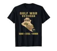 Persian Gulf War Veterans Day M1 Abrams Tank Grandpa Dad T-Shirt