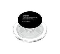 Persian Heritage Origin Message Cultural Heritage PopSockets PopGrip for MagSafe