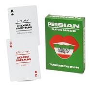 Persian Lingo Playing Cards | Travel Flashcards | Learn Persian Vocabulary in A Fun & Easy Way | 52 Essential Translations