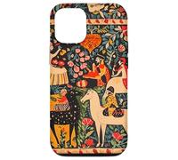 Persian Miniature Garden Folk Art Case for iPhone 12/12 Pro