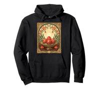Persian New Year Still Life Ornamental Nowruz Eggs Pullover Hoodie