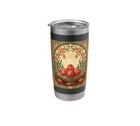 Persian New Year Still Life Ornamental Nowruz Eggs Stainless Steel Insulated Tumbler