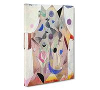 Persian Nightingales By Paul Klee Canvas Print | Gallery Wrapped 30mm Frame Wall Art | 30x20 inches | Ready to Hang | Classic Picture | Living Room Bedroom Lounge Office