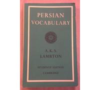 Persian Vocabulary – Cambridge University Press