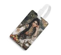 Persian Woman Luggage Tags Cruise Essentials Holders Privacy Protection Bag Tag Baggage Identifier for Suitcases Backpacks