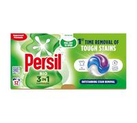 Persil 3 in 1 Bio Washing Capsules laundry capsules for a powerful clean 1st time with recyclable, plastic-free box* 32 washes