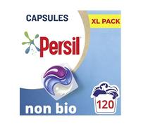 Persil 3 in 1 Non Bio Washing Capsules laundry capsules that are gentle next to sensitive skin with recyclable, plastic-free box* 3x 40 capsules (120 washes)