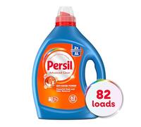 Persil Advanced Clean Oxi+Odor Power, Liquid Laundry Detergent, High Efficiency (HE), Deep Stain Removal, 2X Concentrated, 82.5 fl oz, 82 Loads