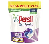 Persil Colour 3 in 1 Laundry Detergent Washing Pods Capsules Tablets Mega Refill Pack (50 Wash) Upto 2 months supply Keeps colours vibrant, Brilliant Plant-Based Stain Removal With Comfort Freshness