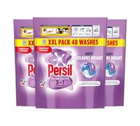 Persil Colour 3 in 1 Laundry Washing Detergent Capsules 48 washes - Pack of 3