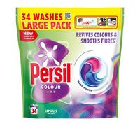 Persil Colour Laundry Capsules 4 In 1Fast-Dissolving Washing Pods, 34 Washes