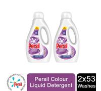 Persil Colour Liquid Detergent Duo 2x 53W (1.431L each), Total 106W, Plant-based stain removal, Colour Protect, Sensitive Skin - 68224188