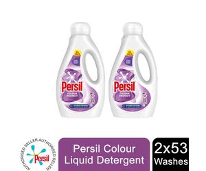 Persil Colour Liquid Detergent Duo 2x 53W (1.431L each), Total 106W, Plant-based stain removal, Colour Protect, Sensitive Skin - 68224188