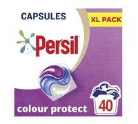 Persil Colour Protect 3 in 1 Washing Capsules keeps colours bright for outstanding stain removal in quick & cold washes 40 washes