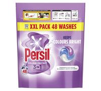 Persil Colour Protect 3 in 1 Washing Capsules keeps colours bright outstanding stain removal in quick & cold washes 48 washes