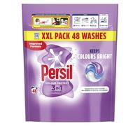 Persil Colour Protect 3 in 1 Washing Capsules keeps colours bright outstanding stain removal in quick & cold washes 48 washes