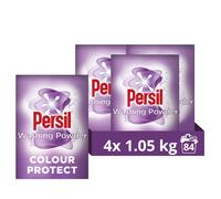 Persil Colour Protect Washing Powder keeps colours bright for outstanding stain removal in cold washes 84 washes (4x 1.05 kg)