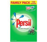 Persil Family Size Bio Washing Powder - 130 Washes - Laundry Cleaning Detergent