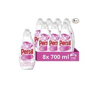 Persil Liquid Laundry Detergent Silk Wool 14 Washes 700ml x 8