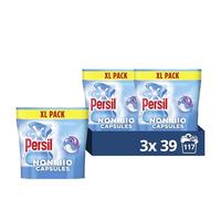 Persil Non Bio 3 in 1 Washing Capsules laundry capsules gentle next to sensitive skin for outstanding stain removal in quick & cold washes 117 washes (3x 39)
