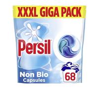 Persil Non Bio 4-in-1 Laundry Capsules, 68 Washes - Fast-Dissolving, Gentle Next to Sensitive Skin, Lifts Stains 1st Time Even in Quick & Cold Washes