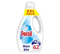 Persil Non Bio Laundry Washing Liquid Detergent outstanding stain removal in quick & cold washes tough on stains, gentle next to sensitive skin 62 washes (1.674 L)