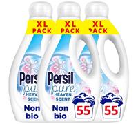 Persil Non-Bio Liquid Laundry Detergent Pure Heaven Scent Assorted 55 Wash Packs
