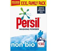 Persil Non-Bio Powder Washing Detergent Clothing Fabric - 140 Wash - Tough Stain Removal - Gentle To Sensitive Skin