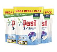 Persil Power Caps Washing Capsules, Fast & Easy Stain Removal With Triple Action Cleaning, Fresh Fragrance, All In One Power Washing Capsules - 150 Washes (Non-Bio)