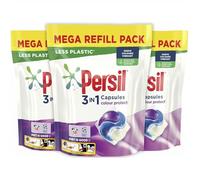 Persil Power Caps Washing Capsules, Fast & Easy Stain Removal With Triple Action Cleaning, Fresh Fragrance, All In One Power Washing Capsules - 150 Washes (Colour)
