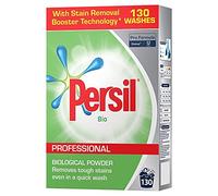 Persil Professional Mega Pack Washing Powder with Stain Removal Technology Biological, 130 Washes