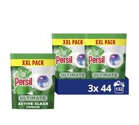 Persil Ultimate Active Clean Washing Capsules our best odour-fighting laundry capsules for 14 days of freshness 132 washes (3x 44)