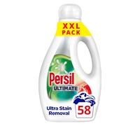Persil Ultimate Bio Laundry Detergent Washing Liquid Ultra Stain Removal, 58 Washes - Designed for Stubborn Stains, Lifts Tough Stains 1st Time 1.566 L