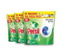 Persil Ultimate Laundry Capsules Ultra Stain Removal 93 Washes 3 Pack - Fast Dissolving Biological Washing Pods for Tough Stains, Deep Cleaning & Fresh Laundry Care