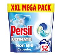 Persil Ultimate Non Bio Ultra Stain Removal gentle next to sensitive skin while leaving laundry fresh Laundry Capsules with 4-action Nano-Sense technology 52 washes - Pack of 3