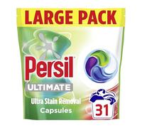 Persil Ultimate Ultra Stain Removal Laundry Capsules powerfully lift dried-in stains 1st time while leaving laundry fresh with 4-action Nano-Power technology 31 washes