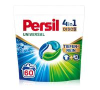 Persil Universal 4-in-1 Discs (60 Washes), Universal Detergent with Deep Clean Technology, Full Detergent for Pure Laundry and Hygienic Freshness for the Machine