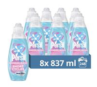 Persil Wonder Wash Laundry Detergent Sensitive Short Cycles 8 X 31 Wash 837Ml