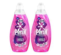 Persil Wonder Wash Liquid Detergent Stain Removal Designed for Shortest Cycles Even in 15 Minutes Fast Acting Formula with PRO-S Technology 55 Washes 1.485 Litre (Pack of 2, Ultra Care)