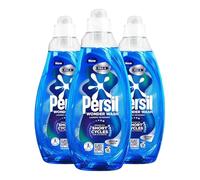 Persil Wonder Wash Liquid Detergent Stain Removal Designed for Shortest Cycles Even in 15 Minutes Fast Acting Formula with PRO-S Technology 55 Washes 1.485 Litre (Pack of 3, Odour Defy)