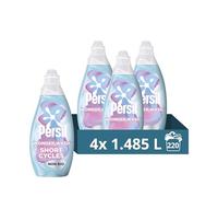 Persil Wonder Wash Sensitive* Non Bio Liquid Detergent Featuring a Hypoallergenic Fragrance Fast-Acting Formulation with a Pure Heaven Scent 1.485 L(55 washes) - Case pack of 4