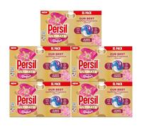 Persil XL Ultimate Washing Capsules Outstanding Stain Removal Even in Quick and Cold Washes Uplifting Comfort Fragrance Recyclable Plastic-Free Packaging, 38 Washes (Buy 5, Touch of Comfort)