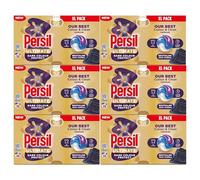 Persil XL Ultimate Washing Capsules Outstanding Stain Removal Even in Quick and Cold Washes Uplifting Comfort Fragrance Recyclable Plastic-Free Packaging, 38 Washes (Buy 6, Dark Colour Protect)