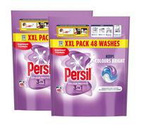 Persil Xxl 3 In-1 Washing Capsules Colour Protect Keeps Colour Bright 48W, 2Pk