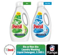 Persil XXXL Washing Liquid Detergent Bio or Non-Bio 95 Washes 2.565 L, 2 & 4 Pk